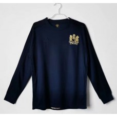 Manchester United 1968 Special Dark Blue Long Sleeve Soccer Jersey